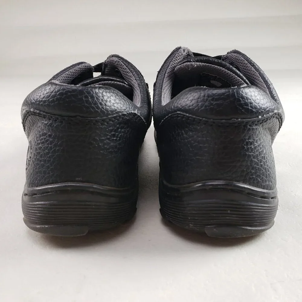 Dr Martens Rockbridge Oxford Shoe Mens 9 Black Leather Lace Up Casual Dress